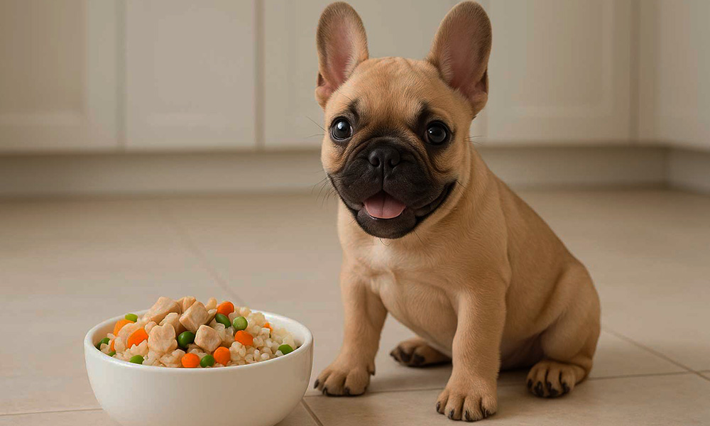 بهترین غذا برای فرنچ بولداگ
