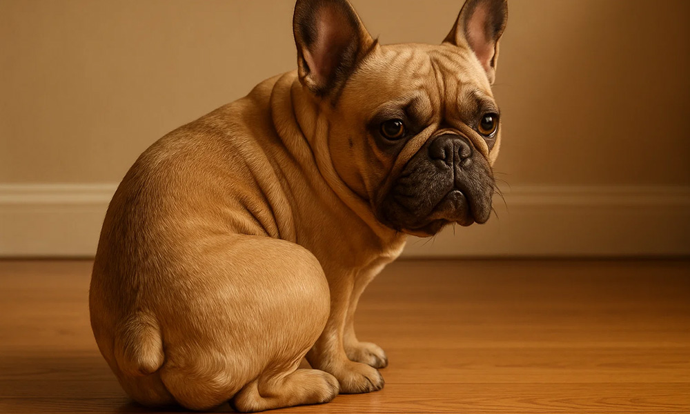 چرا سگ دمش را بین پاهایش می‌گیرد