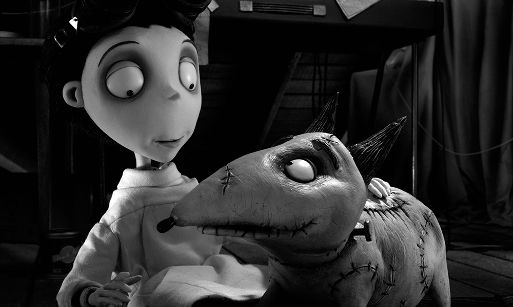 نمای دیگری از انیمیشن Frankenweenie و سگ اسپارکی