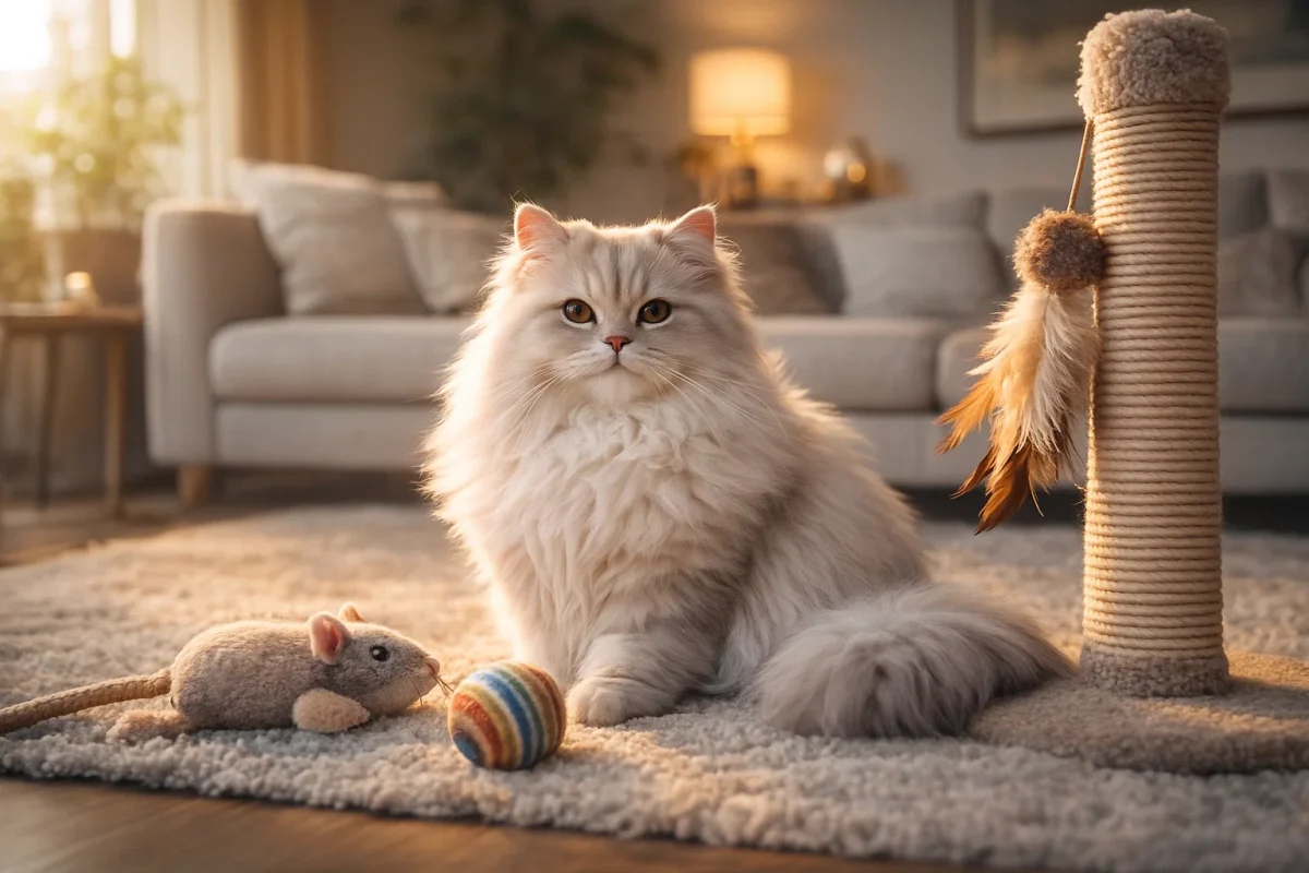گربه بریتیش لانگهیر (British Longhair)