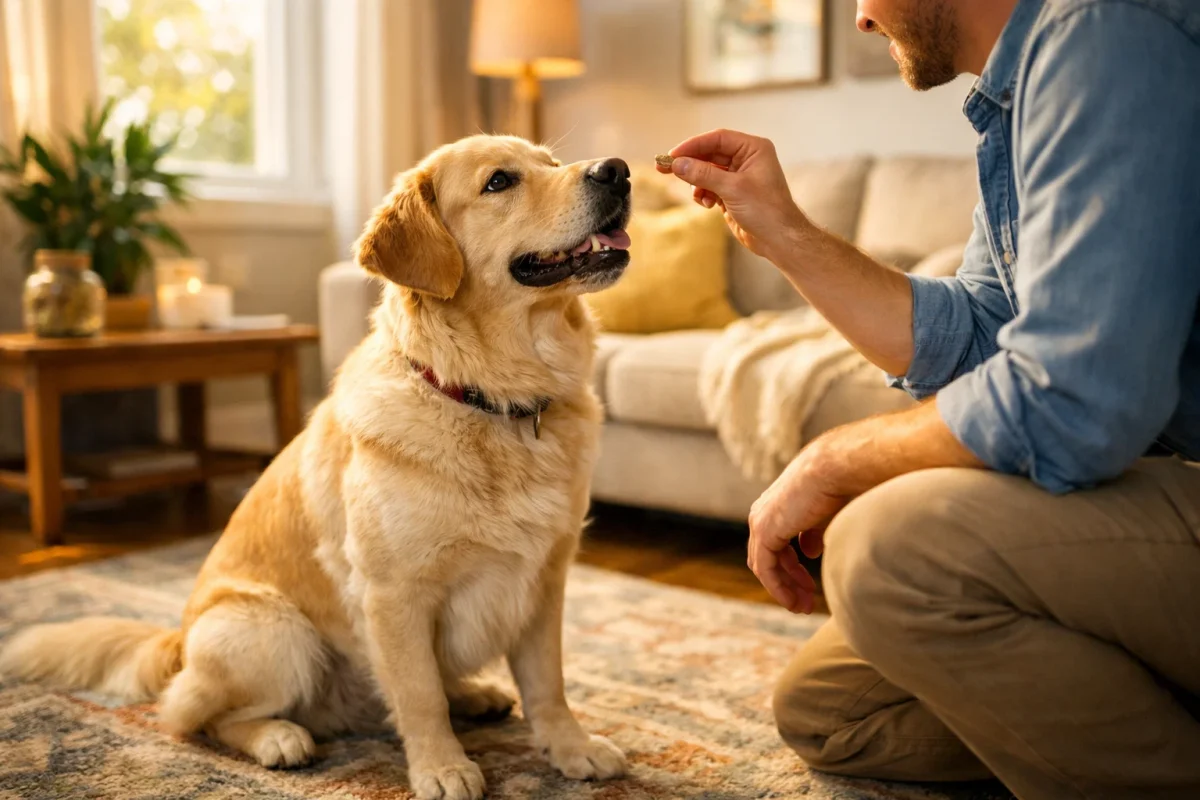 آموزش بازی سگ با تشویقی