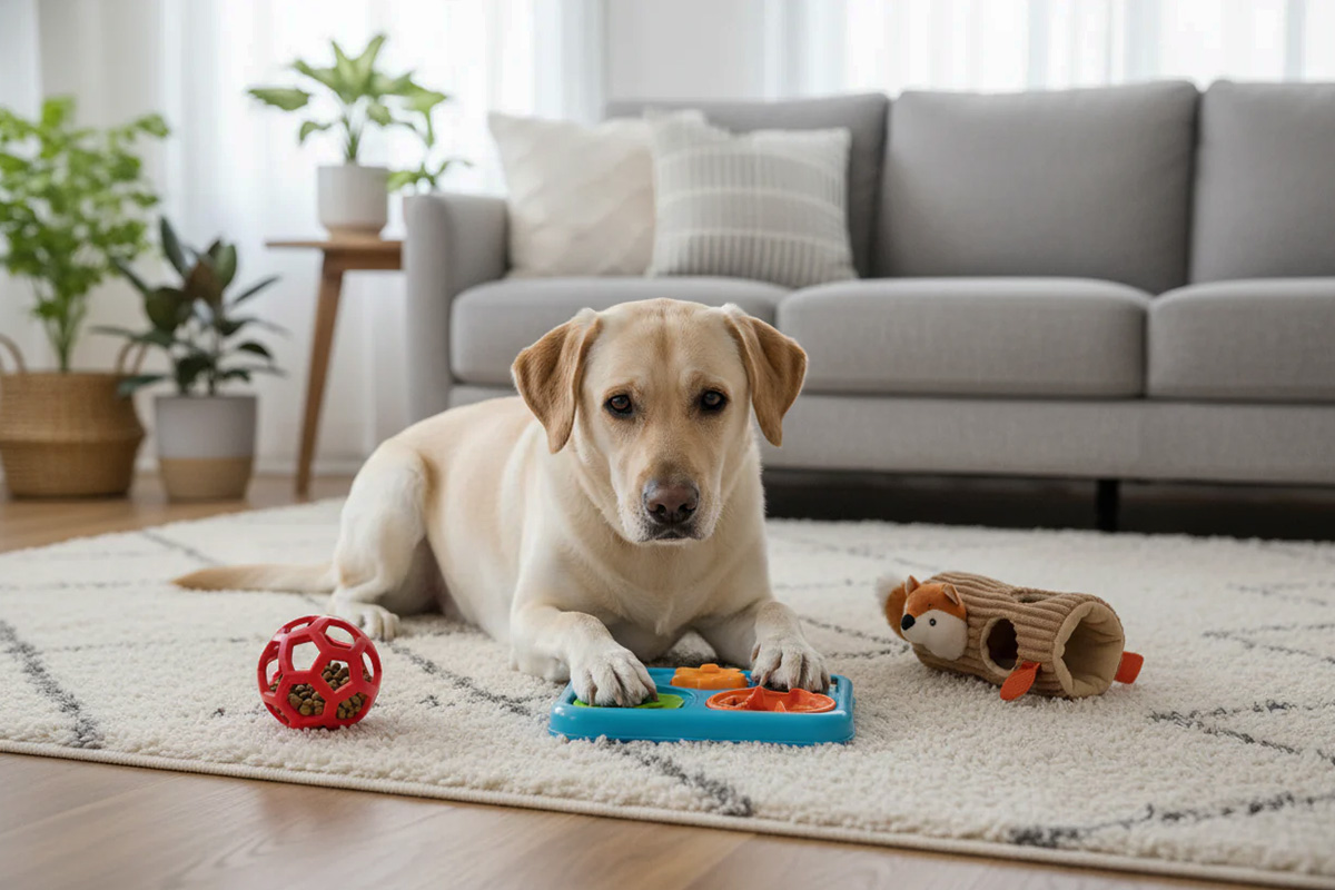 آموزش بازی سگ با تشویقی