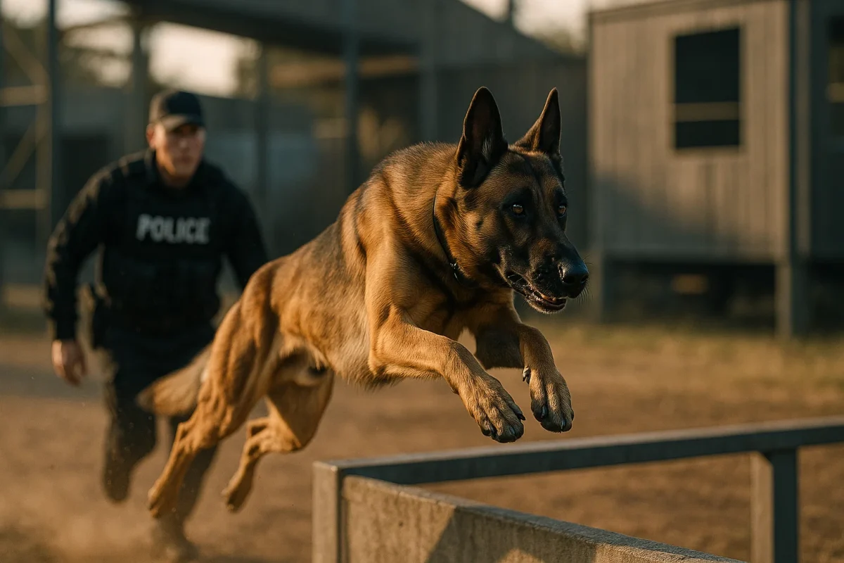 تربیت سگ پلیس