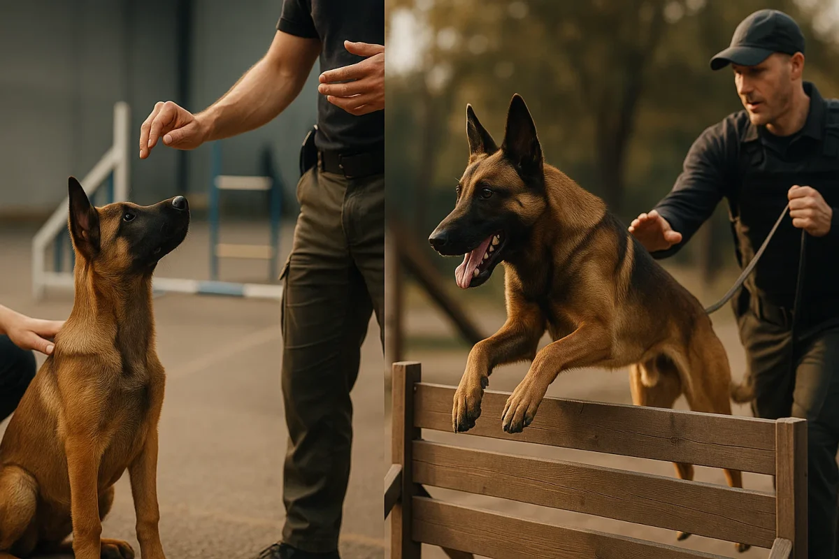 تربیت سگ پلیس از تولگی