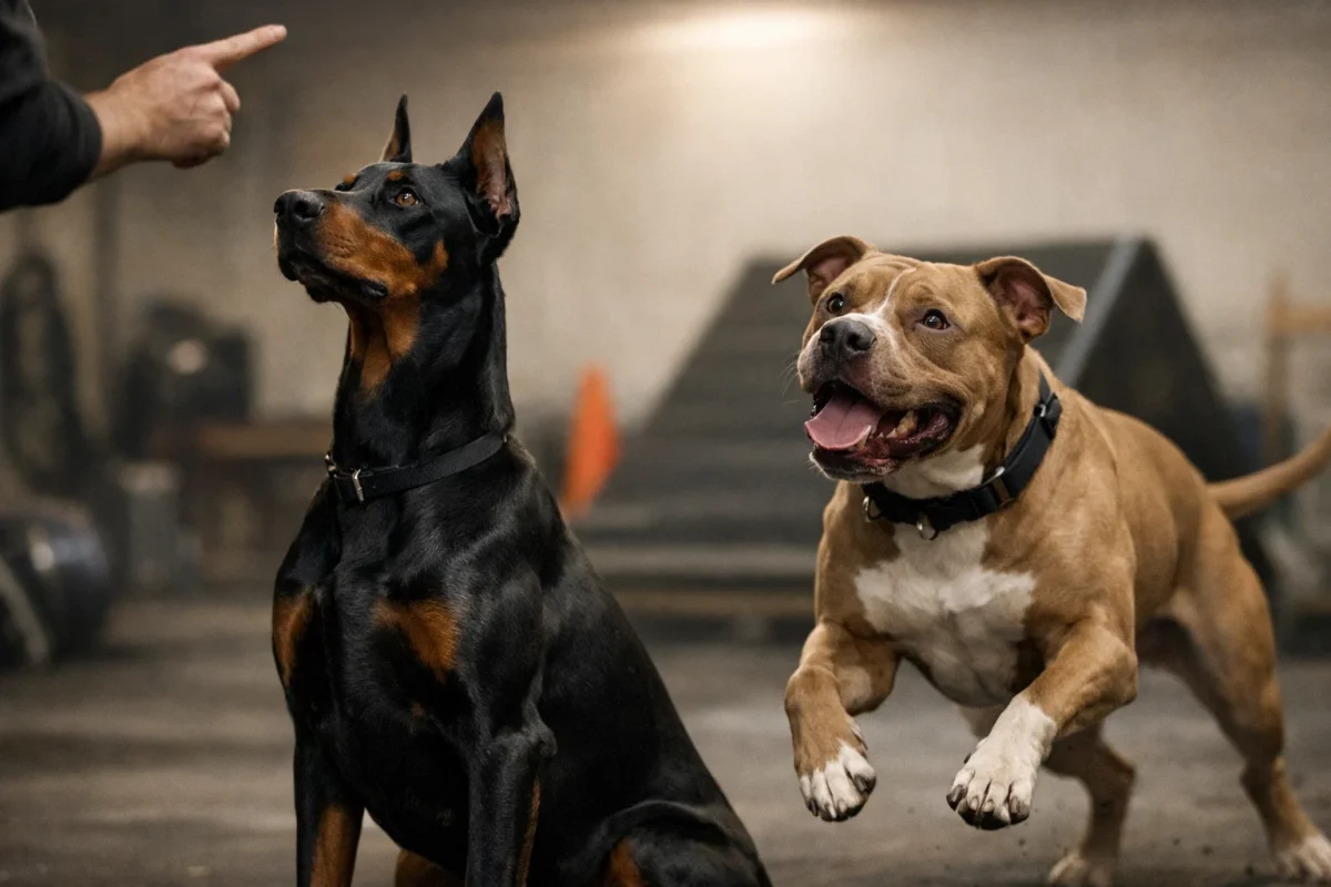 آموزش و کنترل رفتاری؛ دوبرمن یا پیت بول؟