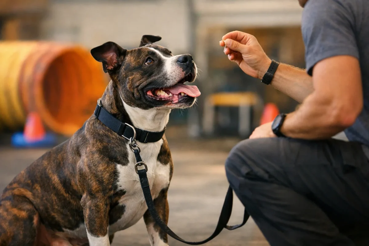 آموزش سگ پیت بول