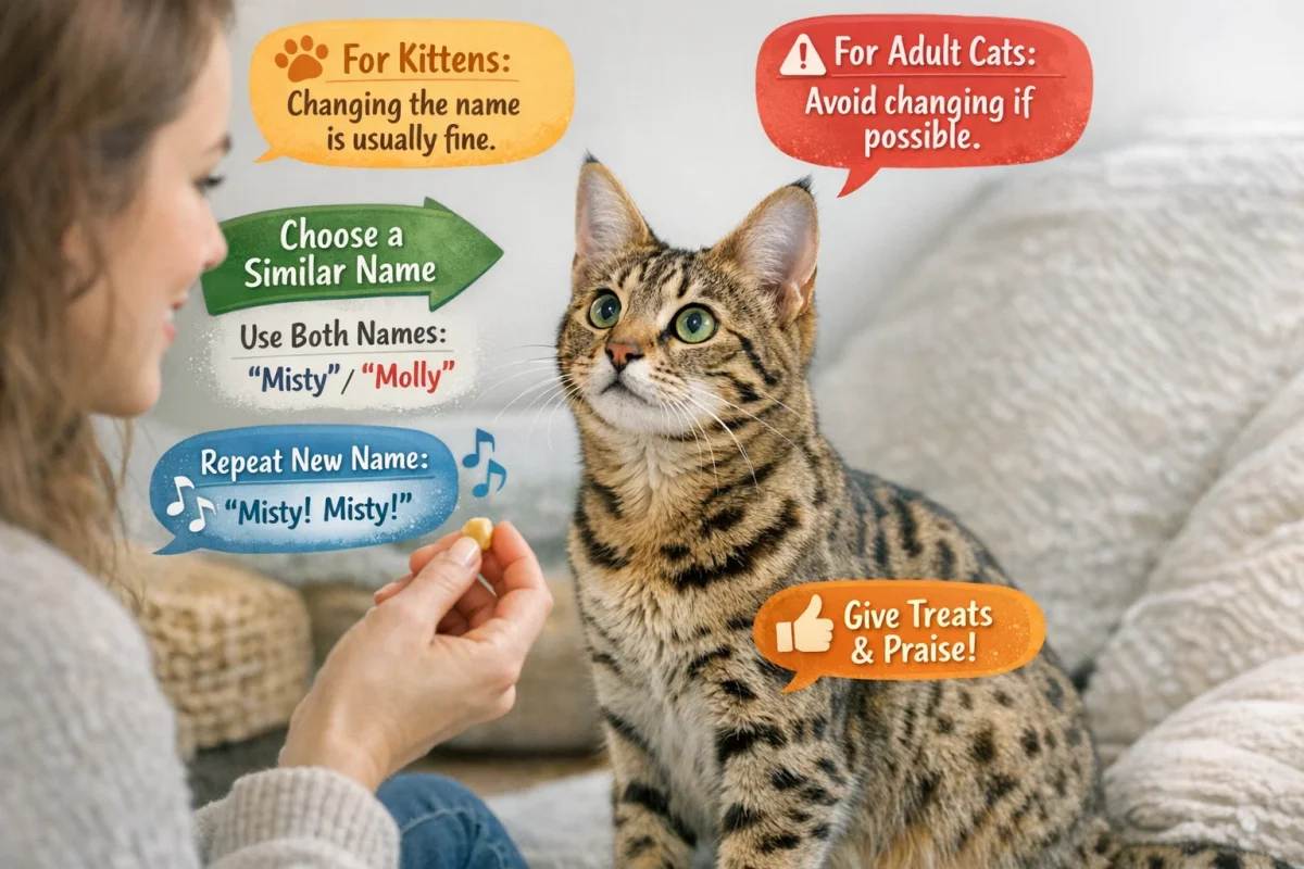 آیا تغییر اسم گربه کار درستی است؟