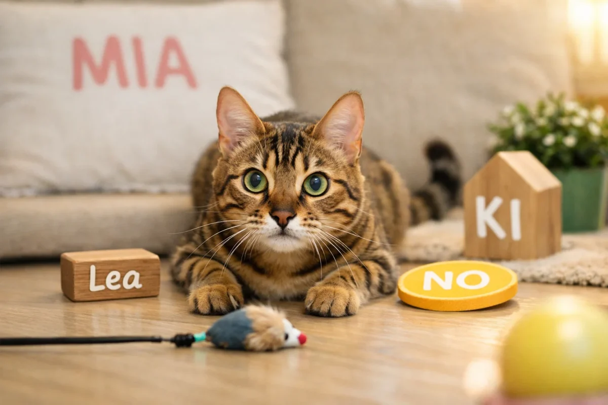 اسم کوتاه برای گربه