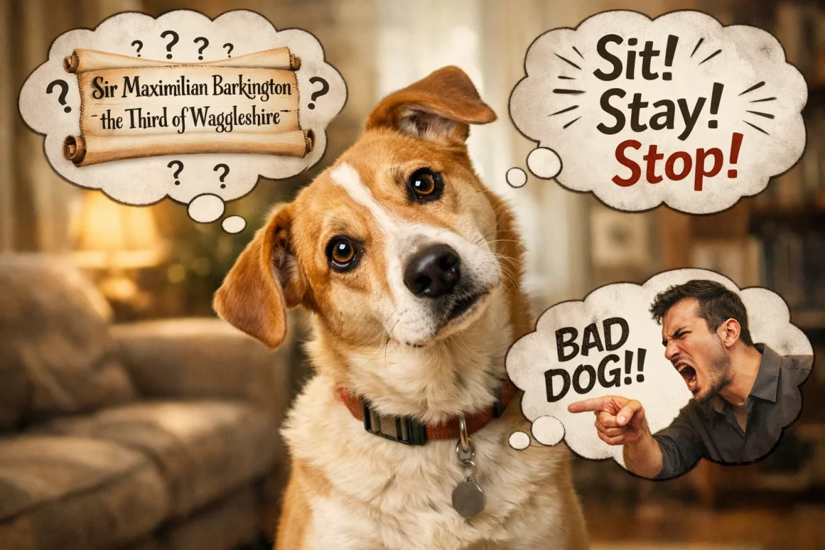 اشتباهات رایج در انتخاب اسم سگ