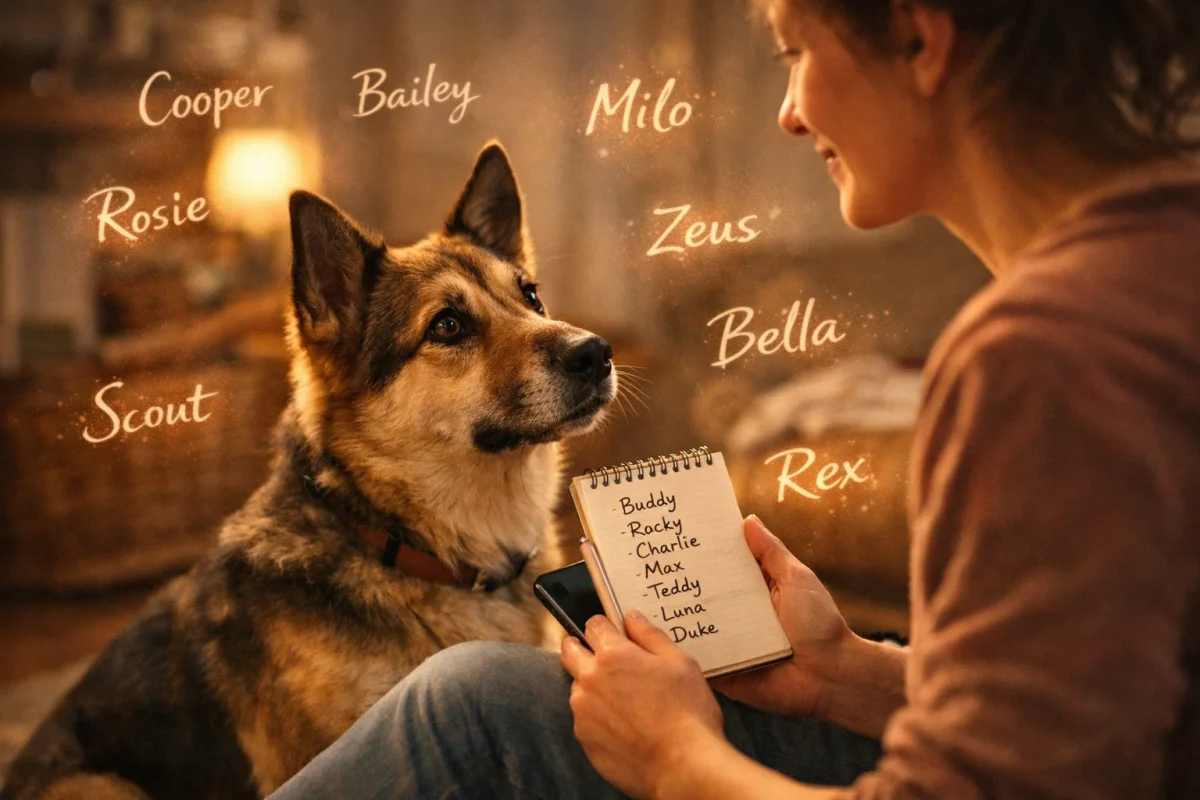 انتخاب اسم سگ