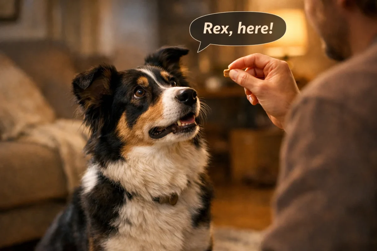 انتخاب اسم سگ روی تربیت او تأثیر دارد