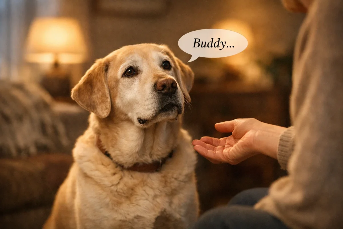 انتخاب اسم سگ مسن