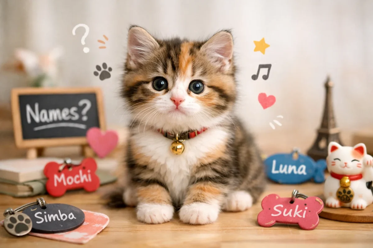 انتخاب اسم گربه