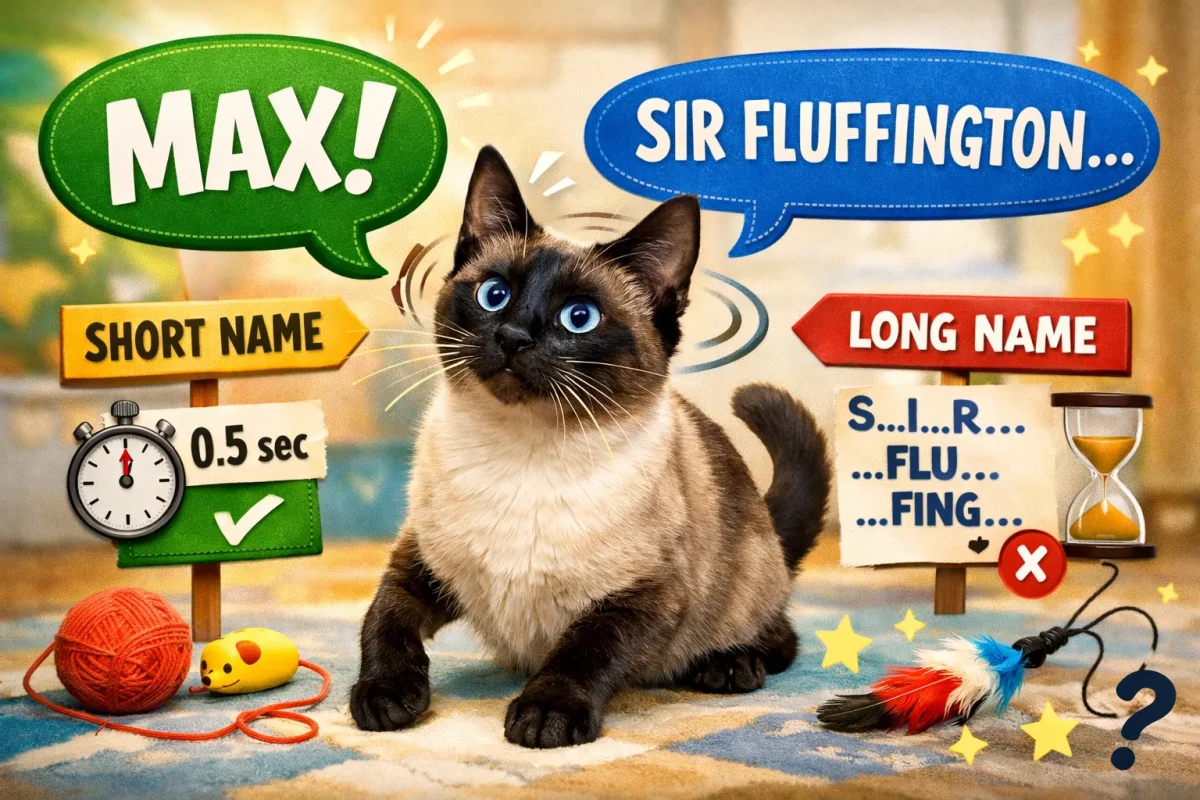 انتخاب اسم گربه؛ اسم کوتاه بهتر است یا اسم بلند؟