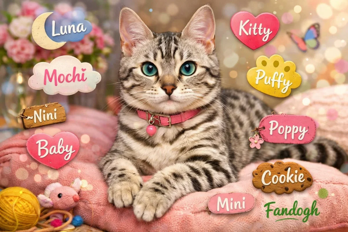انتخاب اسم گربه؛ اسم بامزه گربه