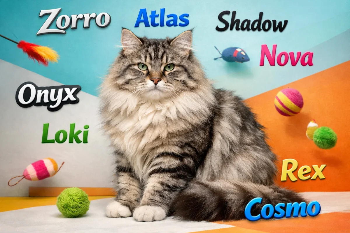 انتخاب اسم گربه؛ اسم‌های خاص و یونیک گربه نر