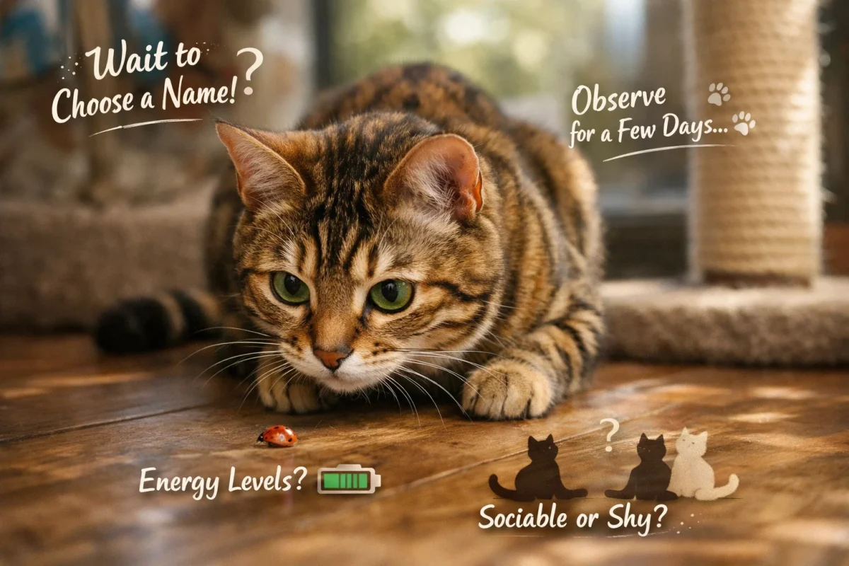 انتخاب اسم گربه؛ بی‌توجهی به شخصیت واقعی گربه