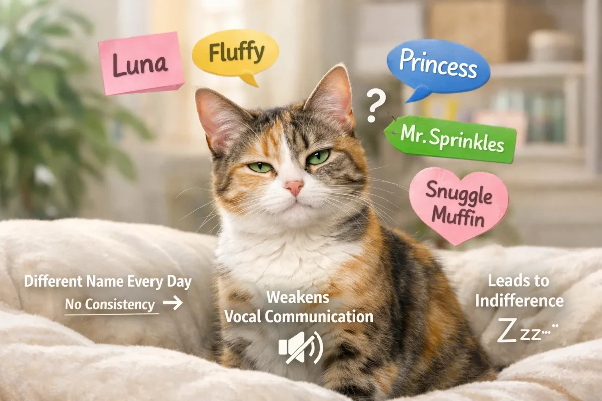 انتخاب اسم گربه؛ تغییر مداوم اسم گربه