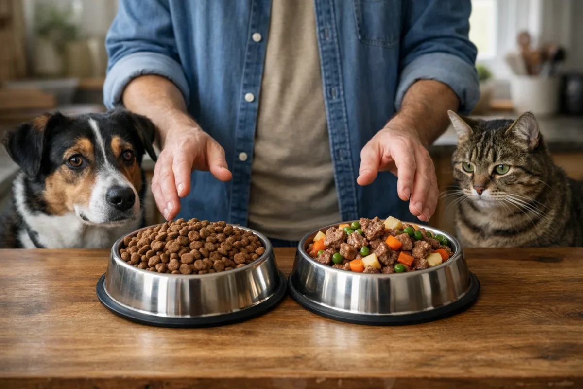 انتخاب غذای با کیفیت برای سگ و گربه در شرایط گرانی