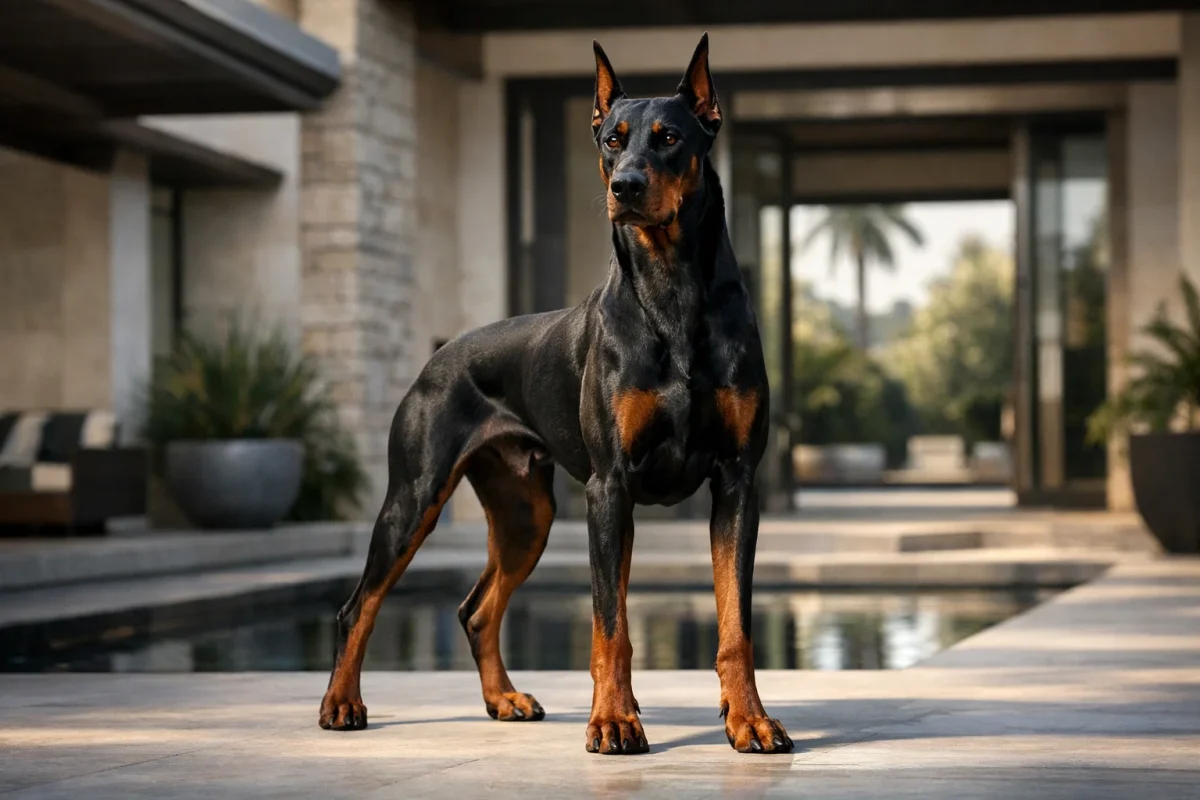 اندازه و وزن دوبرمن