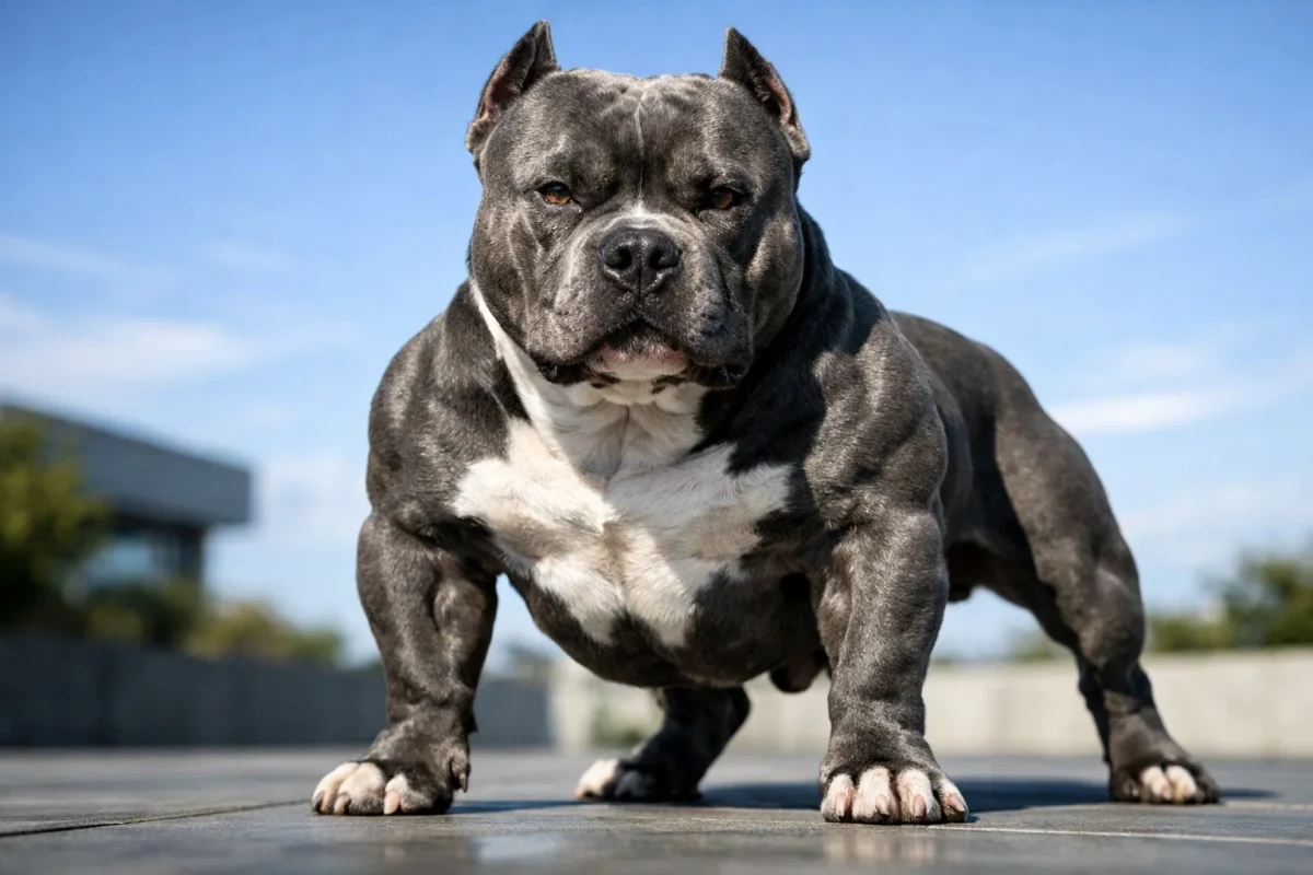 اندازه و وزن پیت بول پیت بول عضله ای