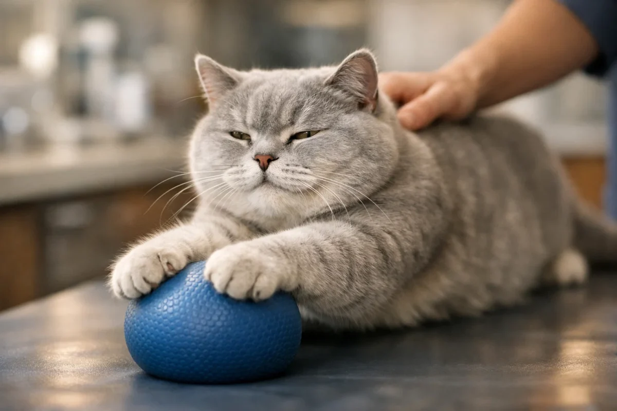 بازتوانی گربه بریتیش طوسی