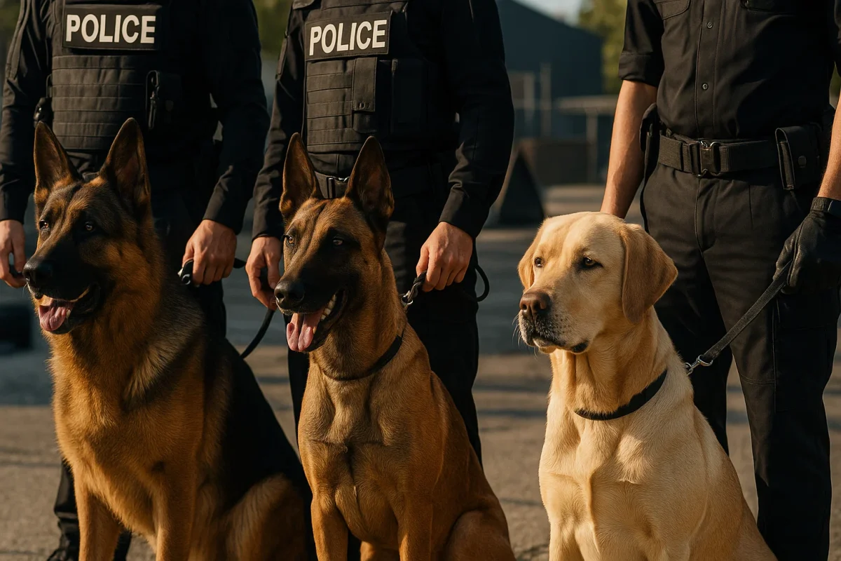 بهترین سگ‌های پلیسی جهان