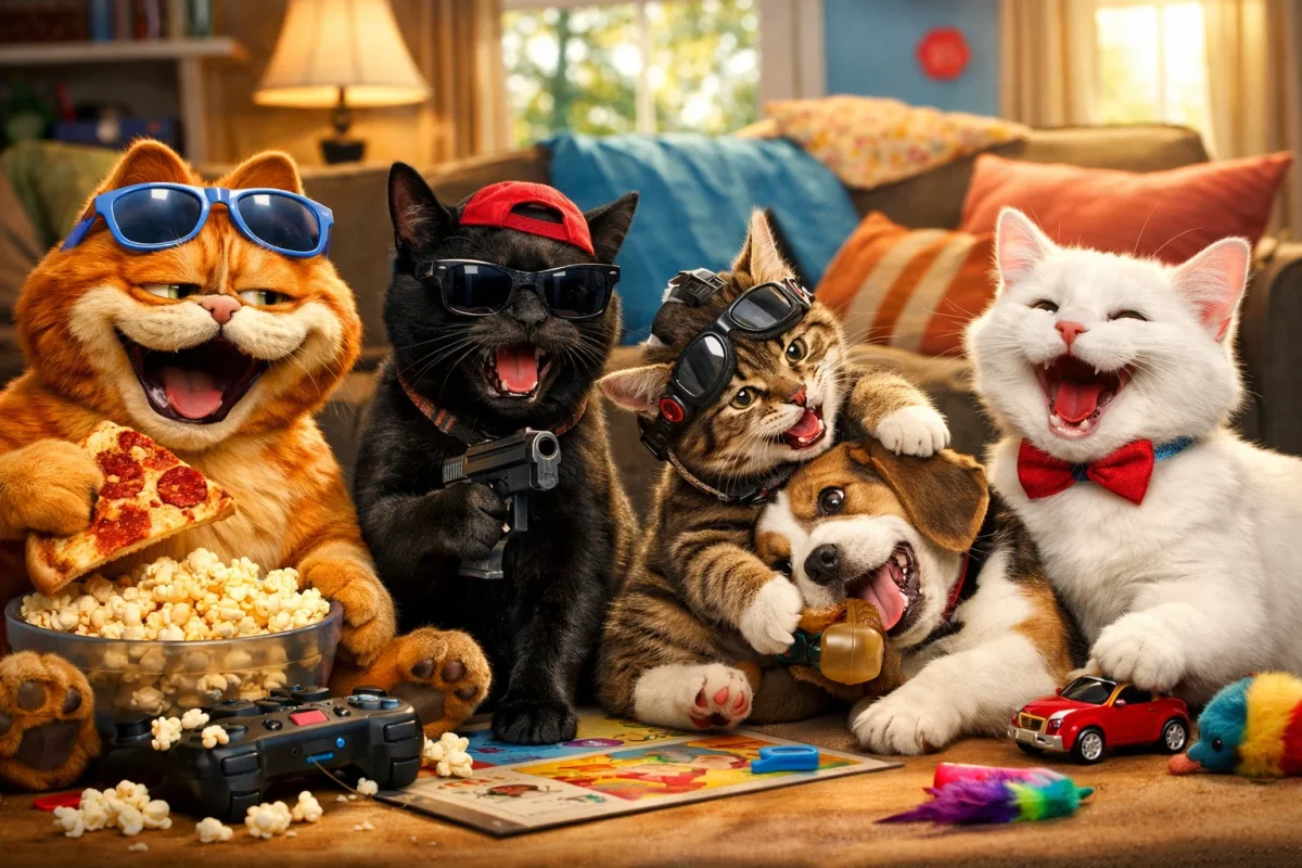 بهترین فیلم‌های کمدی درباره گربه