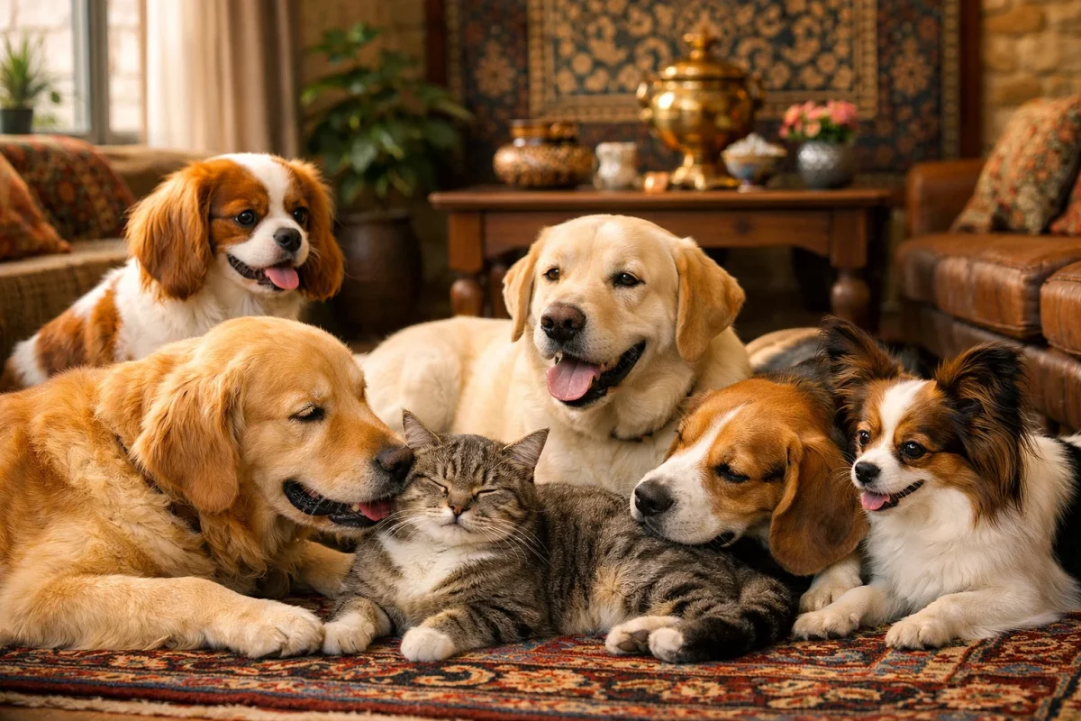 بهترین نژادهای سگ سازگار با گربه در ایران