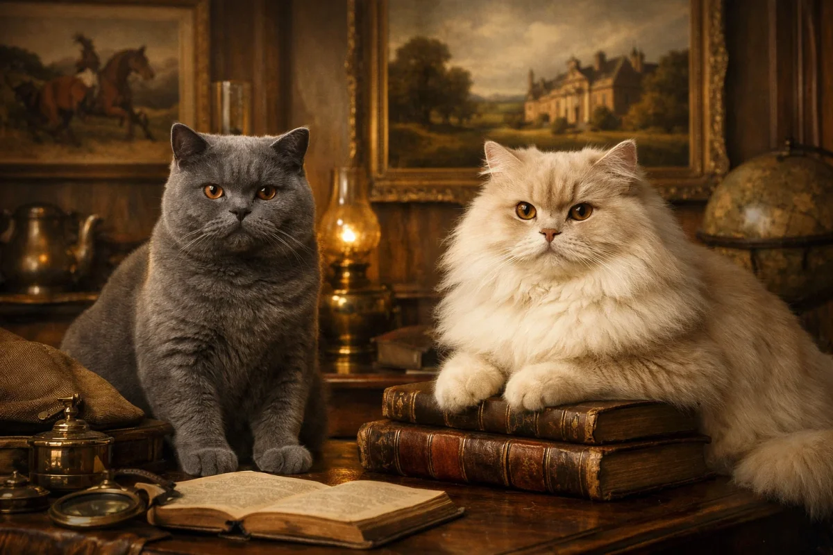 تاریخچه و پیدایش گربه بریتیش