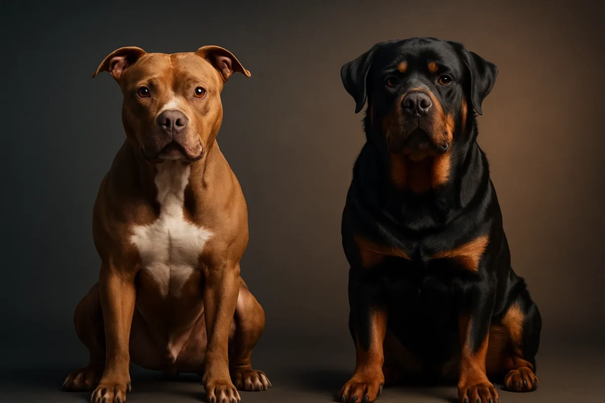 تفاوت پیتبول و روتوایلر