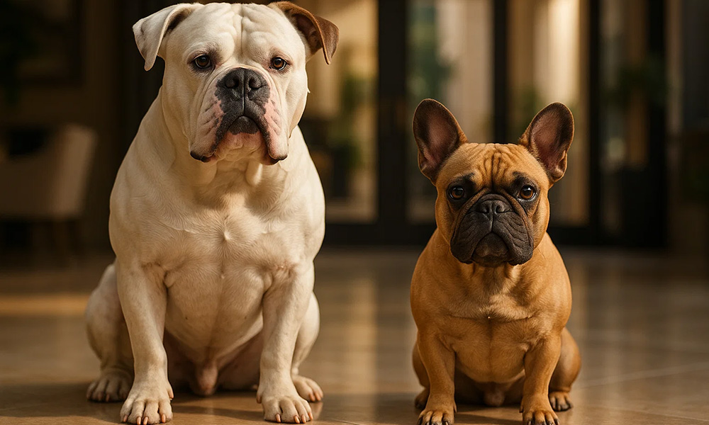 مقایسه بولداگ آمریکایی و فرانسوی
مقایسه بولداگ آمریکایی و فرانسوی تفاوت بولداگ آمریکایی و فرانسوی اندازه و وزن بولداگ فرنچ بولداگ آمریکن بولداگ