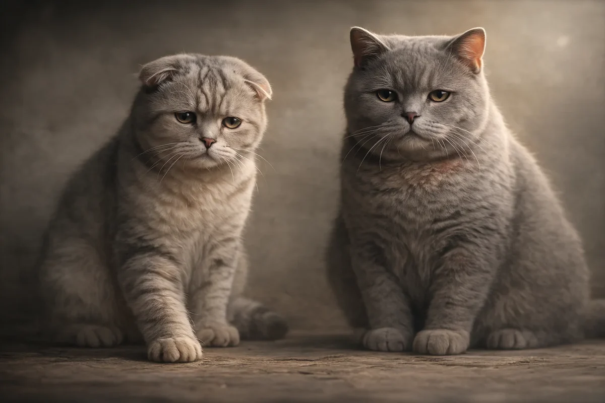 جمع‌بندی مقایسه اسکاتیش بریتیش از نظر مشکلات بهداشتی گربه