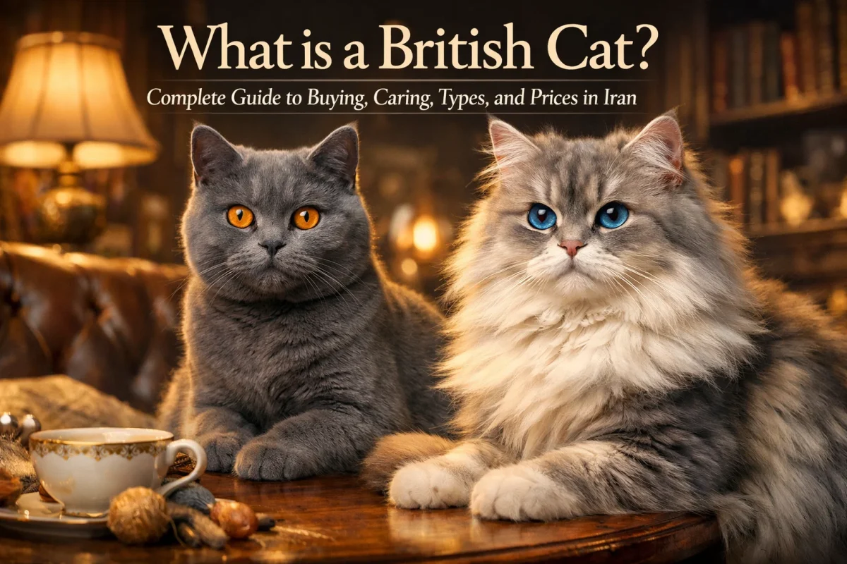راهنمای خرید و قیمت گربه بریتیش در ایران