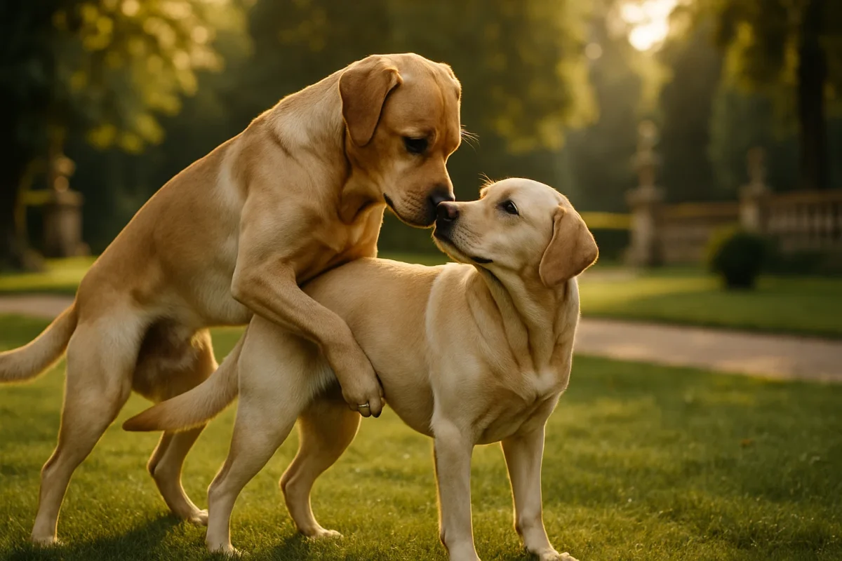 جفت گیری سگ سوار شدن سگ