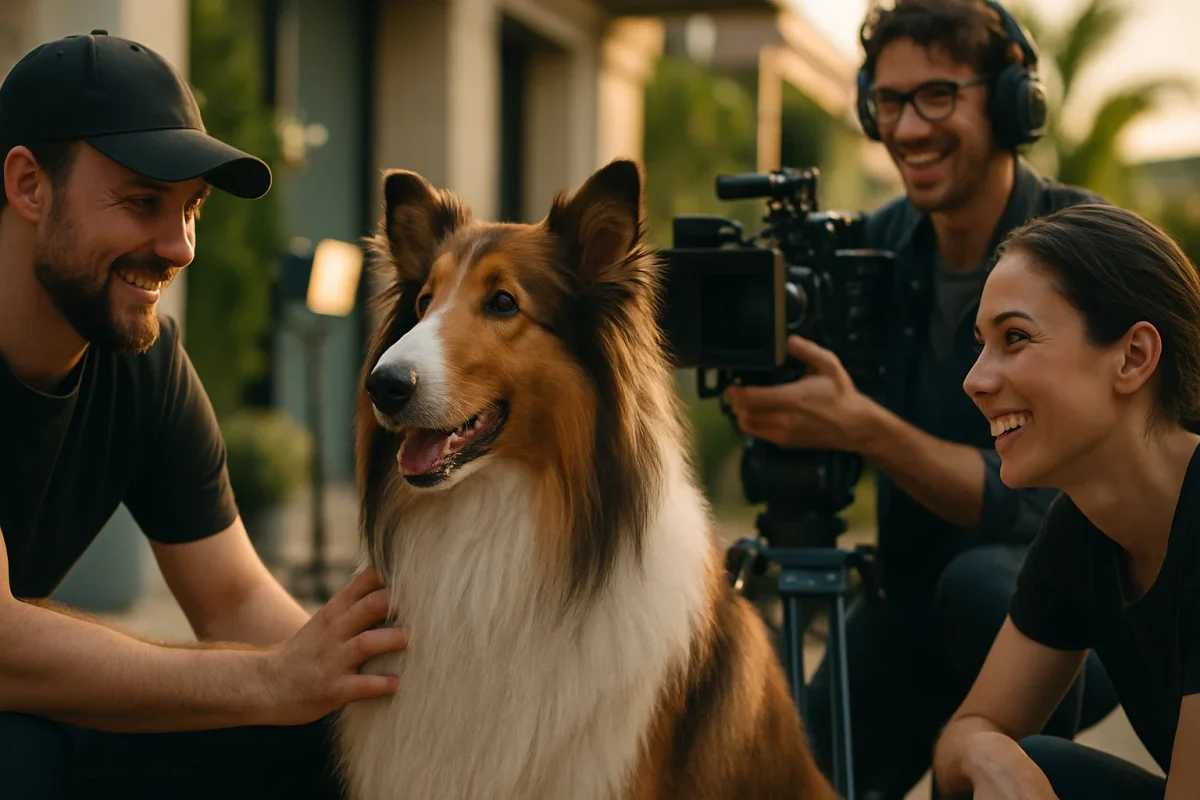 سگ بردرکولی در پشت صحنه فیلم سگ در فیلمها سگهای معروف فیلم با حیوانات خانگی نکات مراقبت از سگ سگها در هالیوود