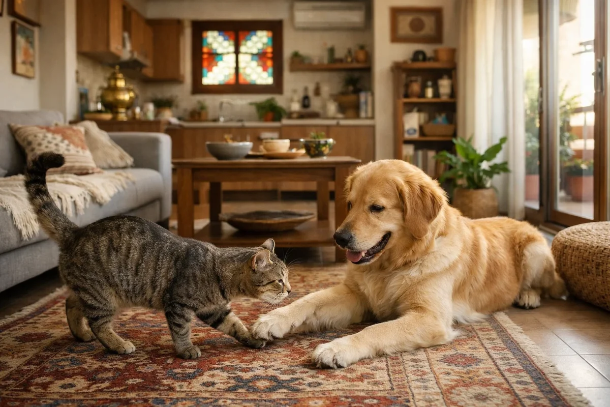 سگ سازگار با گربه در ایران