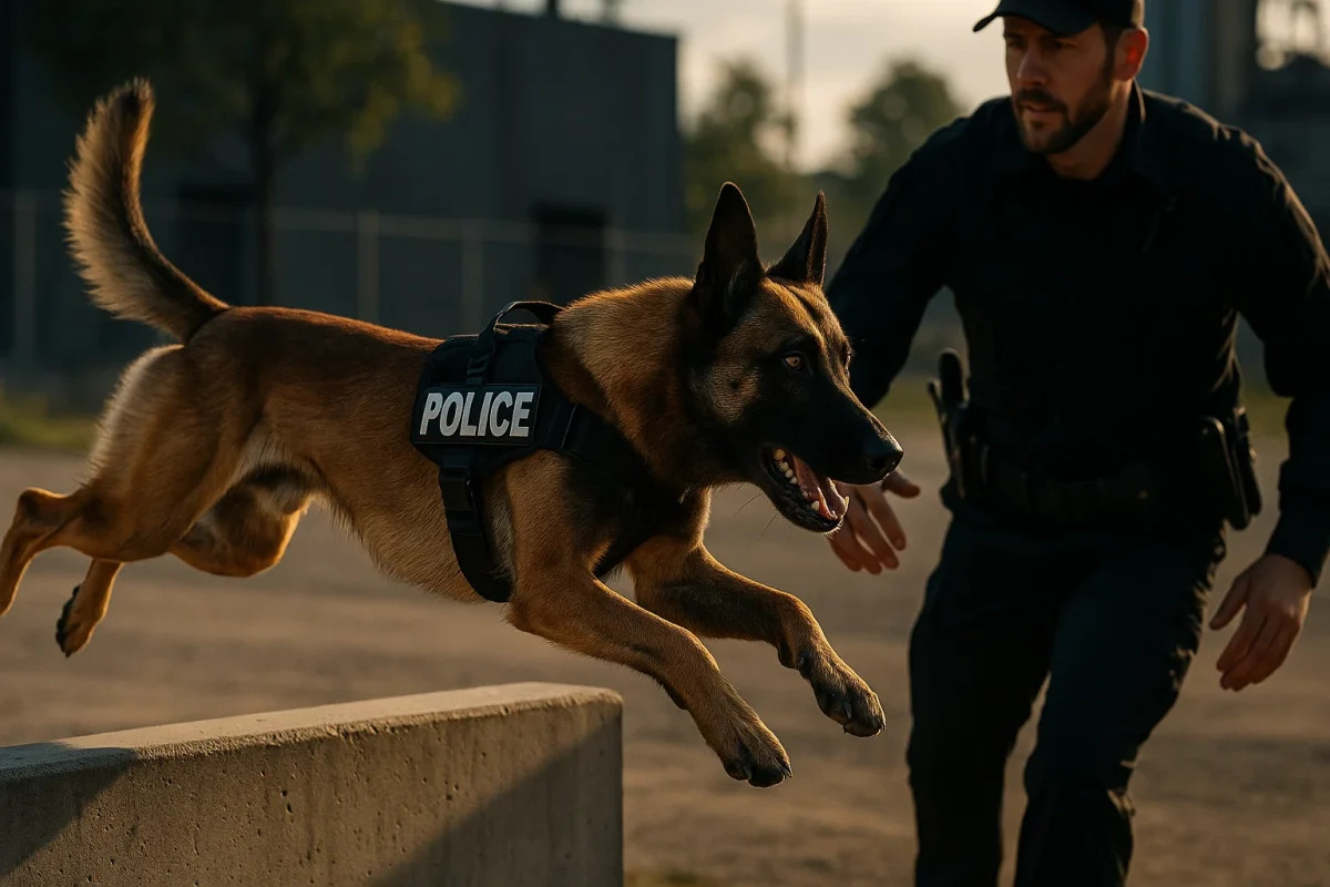 سگ مالینویز پلیس