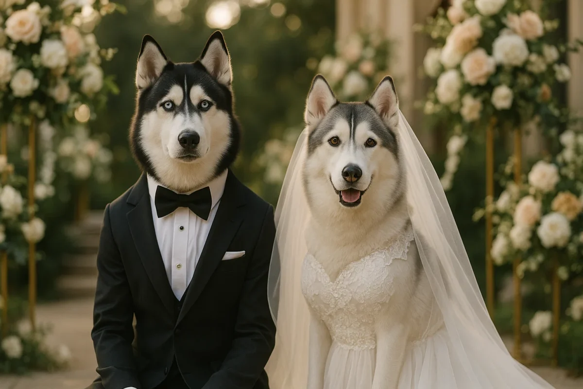 عروسی سگ