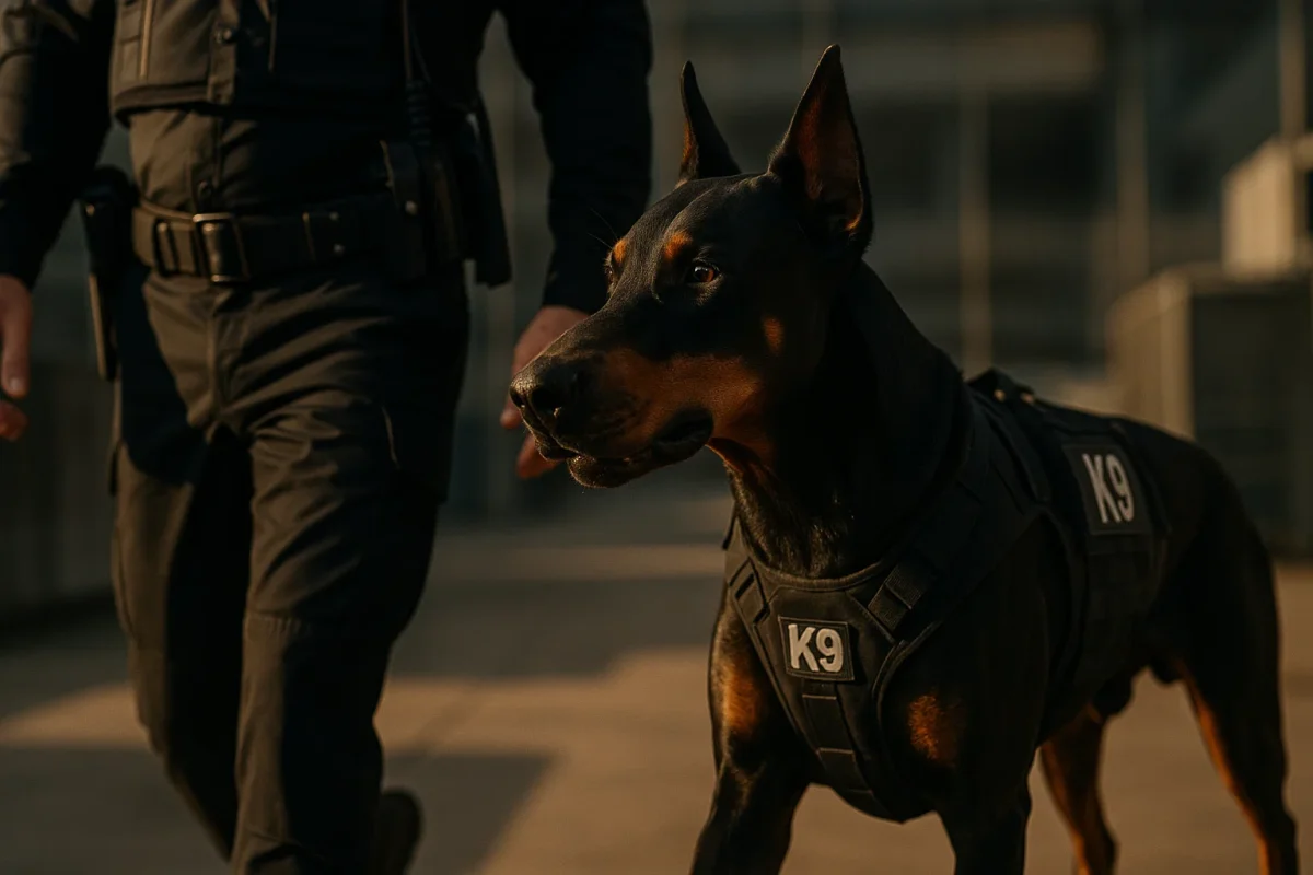 سگ پلیس دوبرمن
