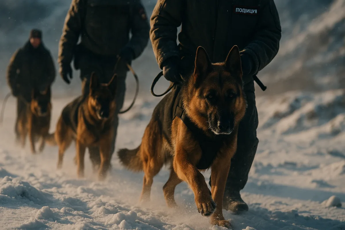 سگ پلیس روسیه