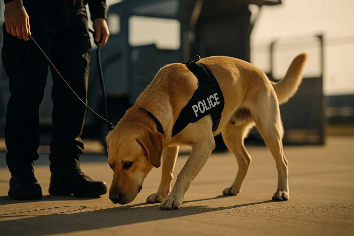 سگ‌های ردیاب
سگ‌های مبارزه با مواد مخدر
سگ پلیس لابرادور