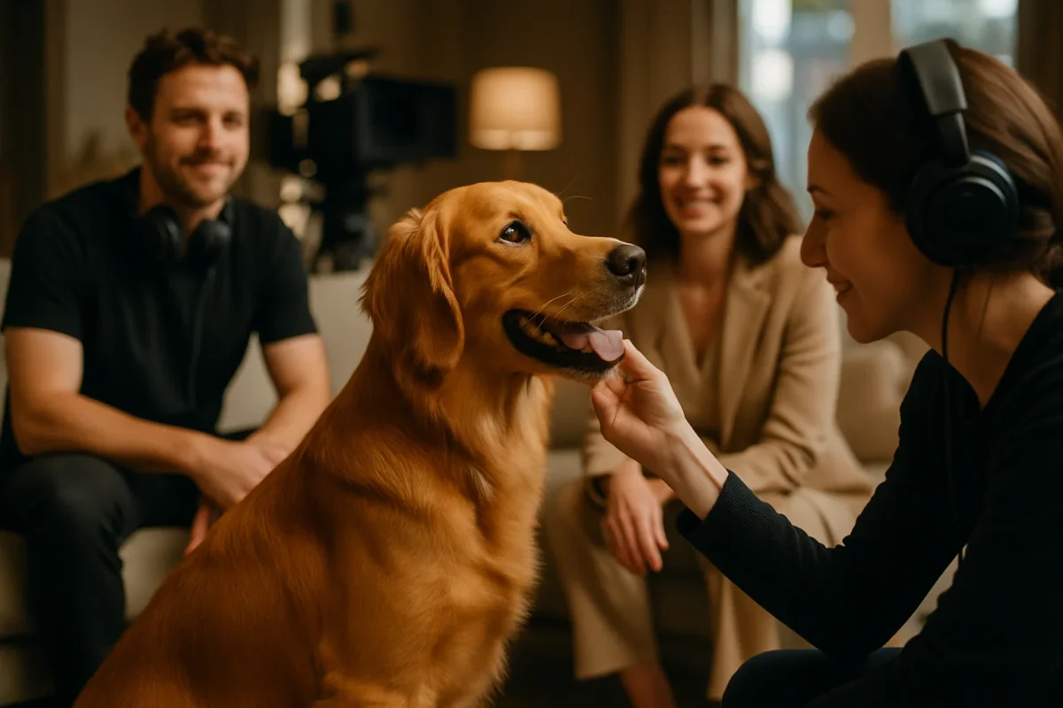 سگ گلدن رتریور در پشت صحنه فیلم - فیلم درباره سگ سگ در فیلمها سگهای معروف فیلم با حیوانات خانگی نکات مراقبت از سگ سگها در هالیوود