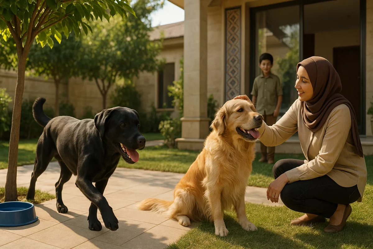شرایط نگهداری لابرادور و گلدن رتریور در ایران