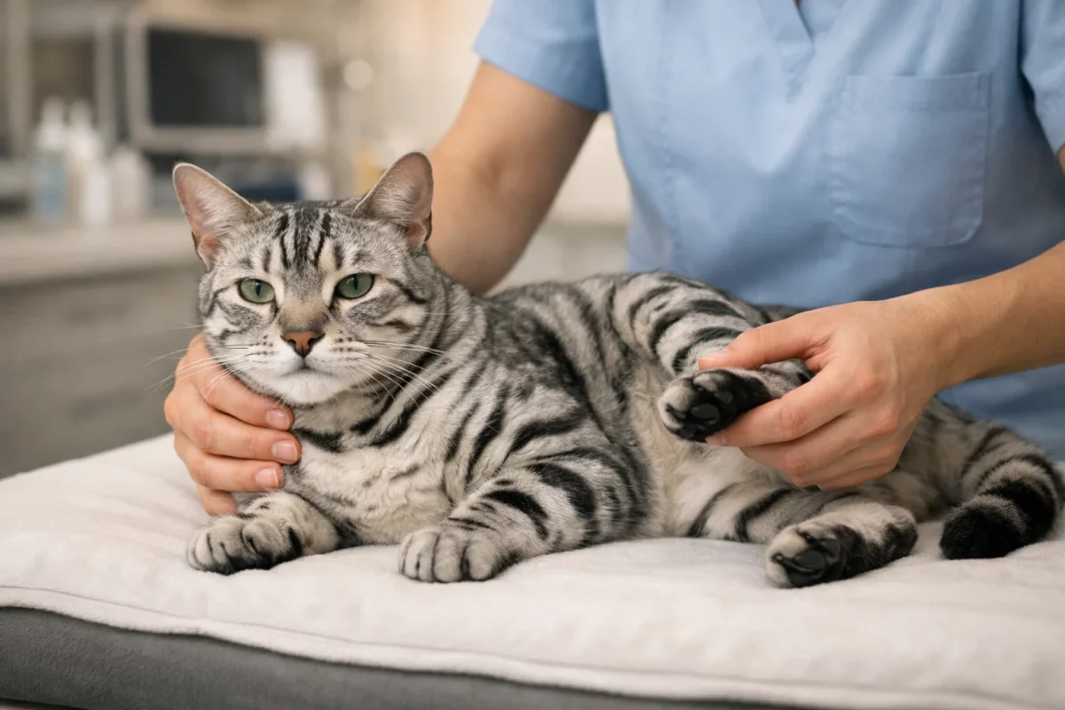 ضروری بودن فیزیوتراپی برای گربه بنگال طوسی