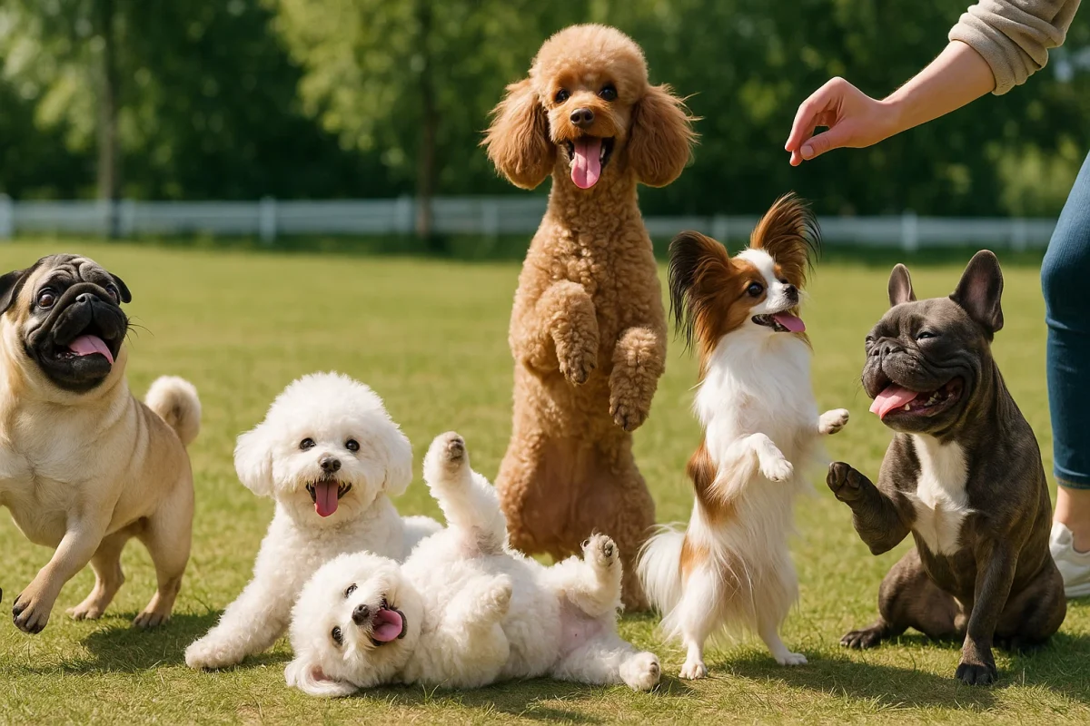 غلتیدن روی زمین آموزش بازی با سگ دلقک بازیهای مناسب سگ دلقک سرگرمی با سگ