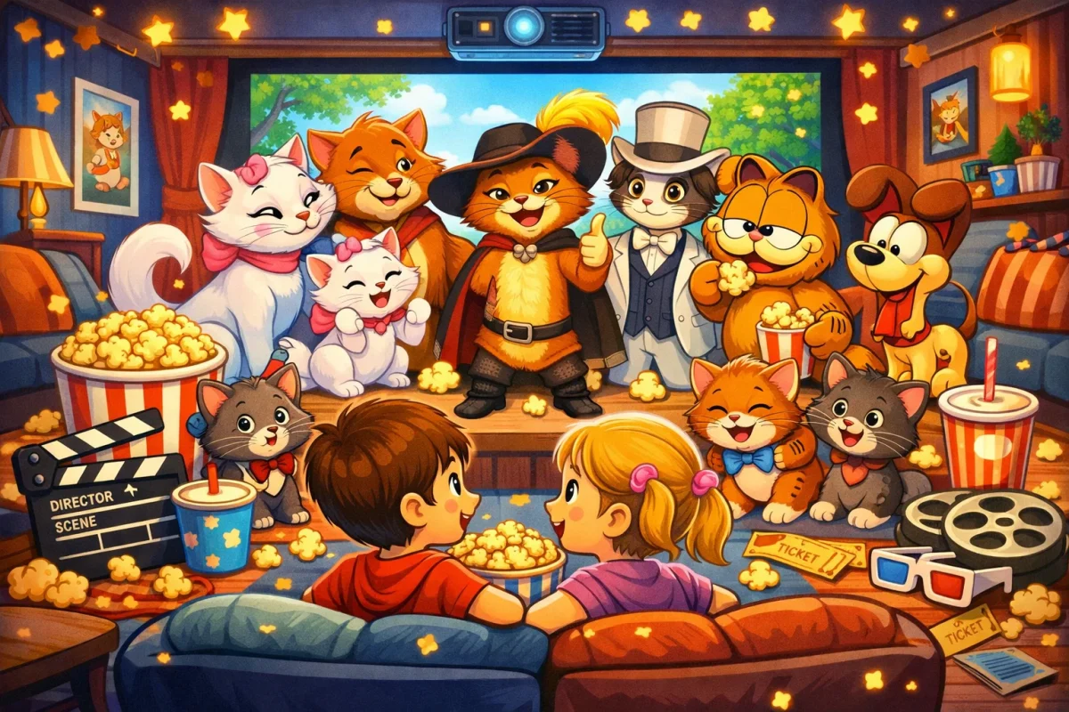 فیلم‌های گربه‌ای مناسب کودکان