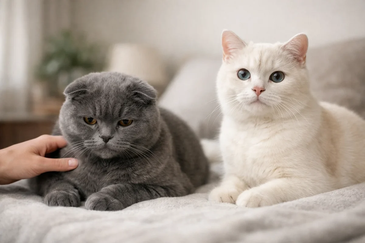 مشکلات سلامتی گربه اسکاتیش