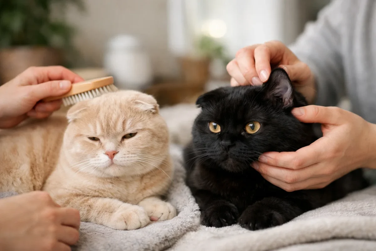 مشکلات سلامتی گربه اسکاتیش