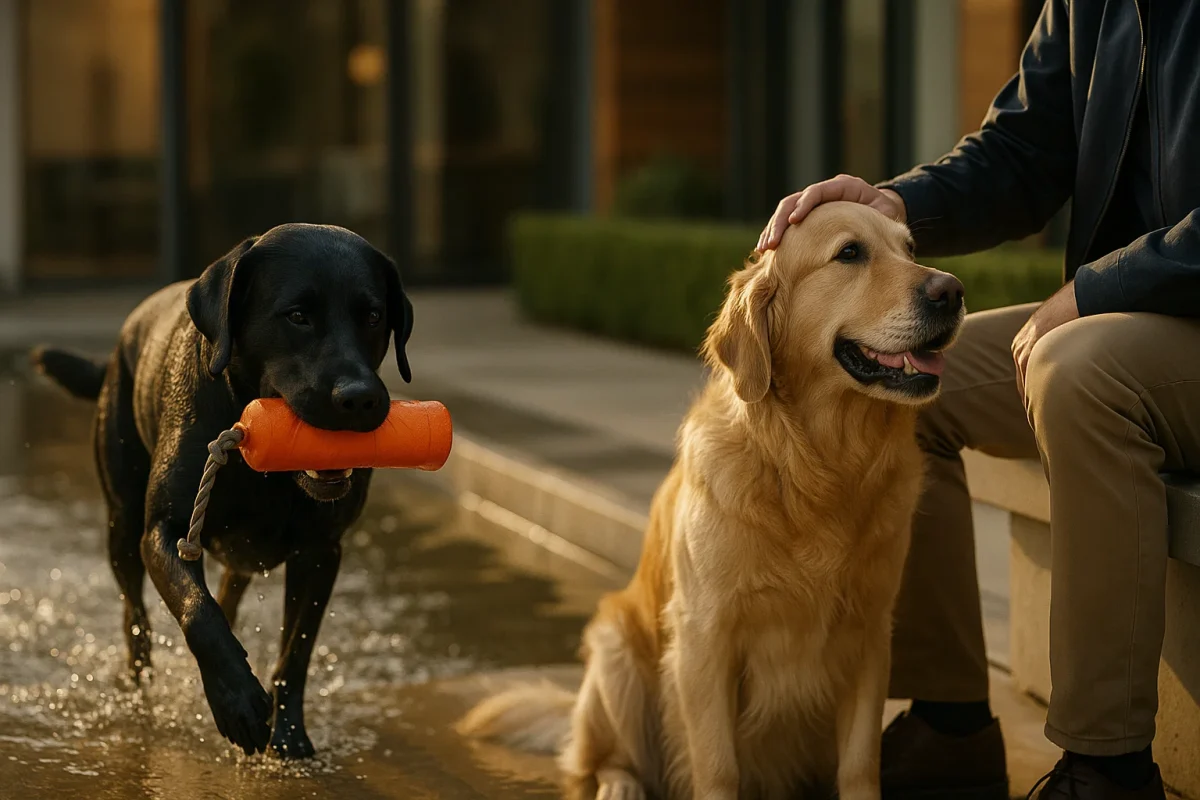 مقایسه لابرادور و گلدن رتریور تواناییهای کاری لابرادور و گلدن رتریور بهترین نژاد برای خانواده هوش لابرادور هوش گلدن رتریور مقایسه انرژی و فعالیت دو نژاد انتخاب نژاد مناسب خانه